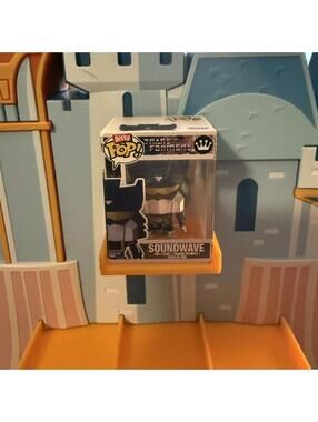Funko Bitty Pop! Transformers Soundwave hyper-rare 1/6 Chase Vinyl Figure